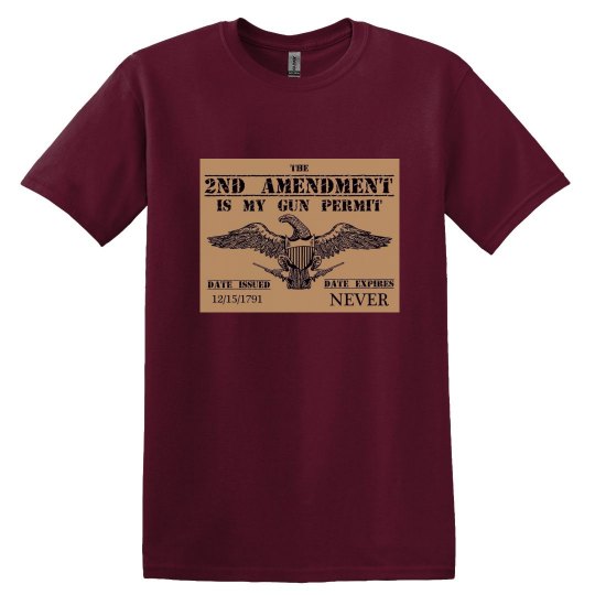 Gun Permit Tee Gun Permit Tee