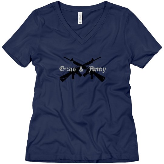 Guns & Army: Original Tee/Grunge Female