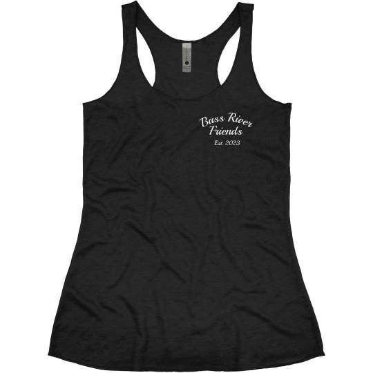 Gym Tank, White Letters
