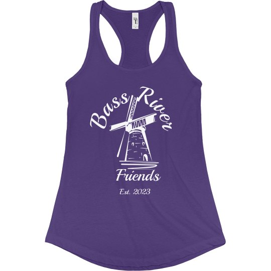 Gym Tank, White Logo Gym Tank, White Logo