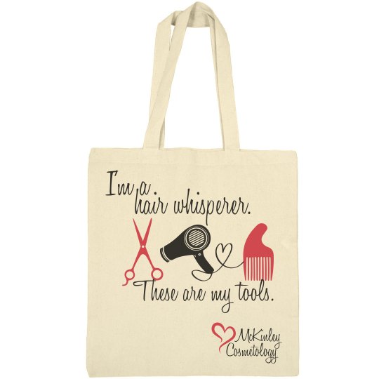 Hair Whisperer Canvas Bag