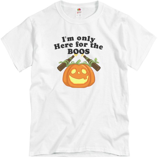 Halloween Here for Boos pink