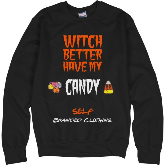 Halloween SB Sweat Shirts Blk