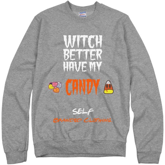 Halloween SB Sweat Shirts Gray