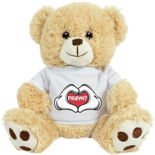 Hand Heart Prom Bear