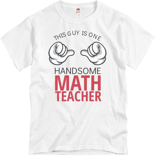 HANDSOME MATH TEACHER