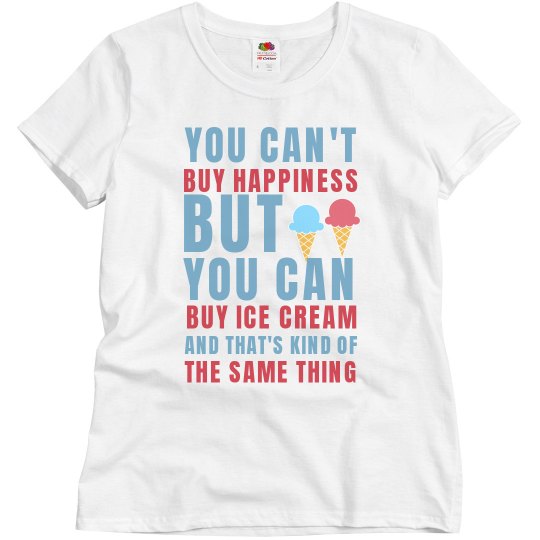 Happiness and Ice Cream