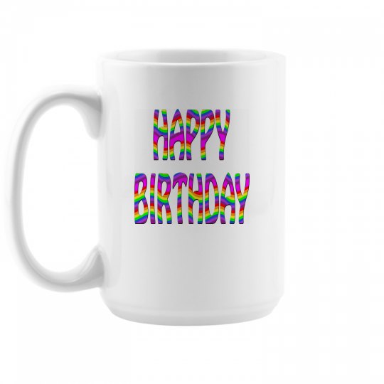 Happy Birthday Mug