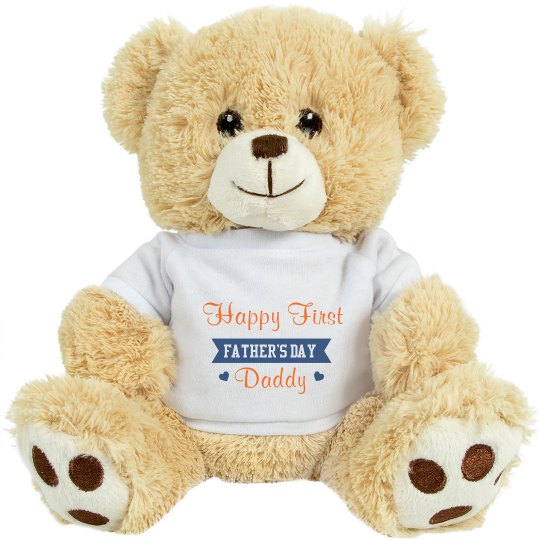 Happy First Father's Day Plush Happy First Father's Day Plush