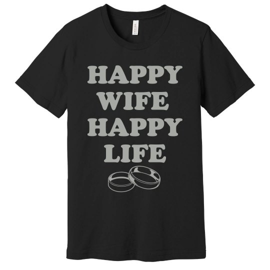 Happy Wife Men's T-Shirt Happy Wife Men's T-Shirt
