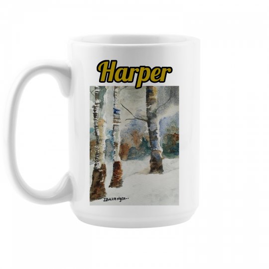 Harper mug design