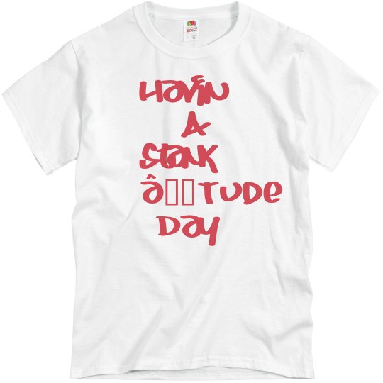 Havin a Stank Tude Day Tee Havin a Stank Tude Day Tee