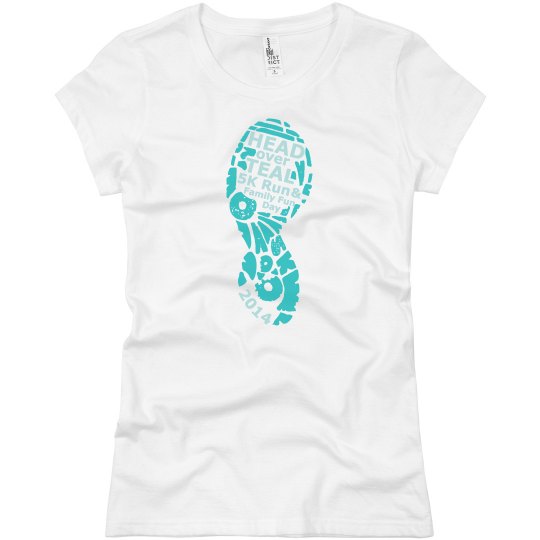 Head Over Teal Shirt