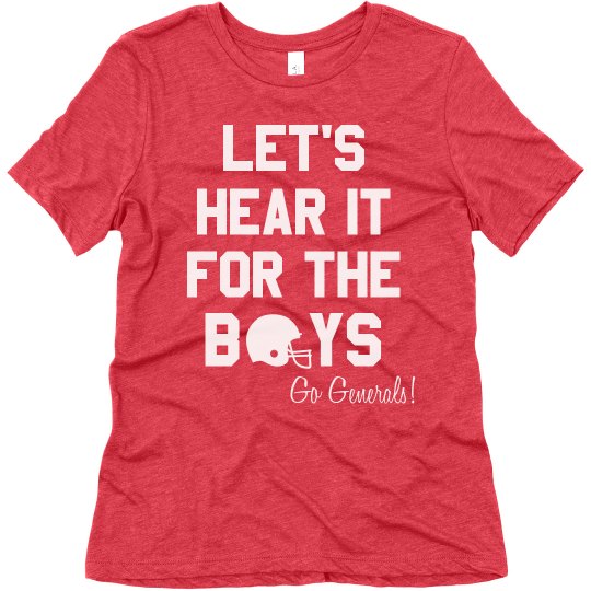 Hear it for te boys tee