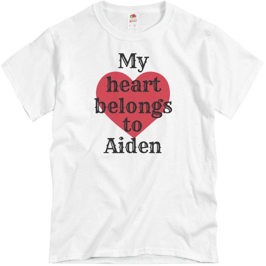 Heart belongs to aiden