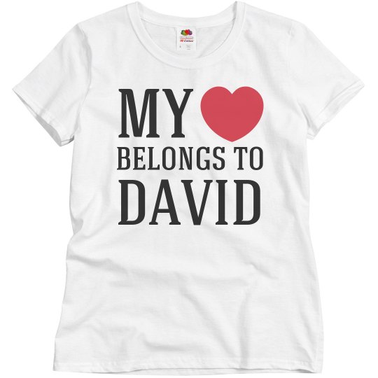 Heart belongs to david