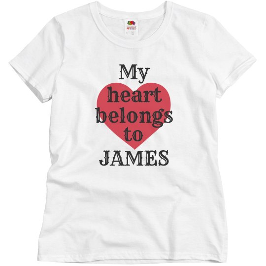 Heart belongs to James Heart belongs to James