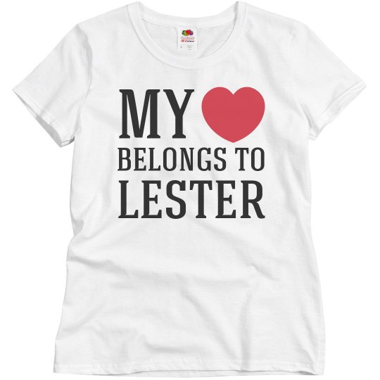 Heart belongs to Lester