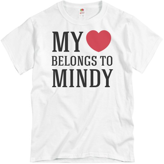 Heart belongs to Mindy