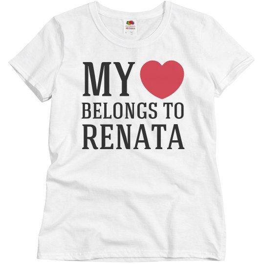 Heart belongs to Renata