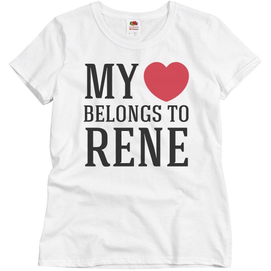 Heart belongs to Rene