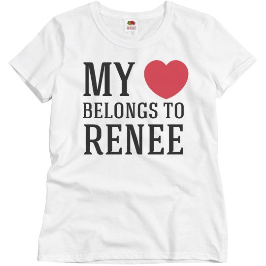 Heart belongs to Renee