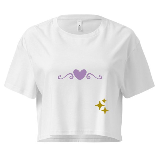 Heart Mc crop top