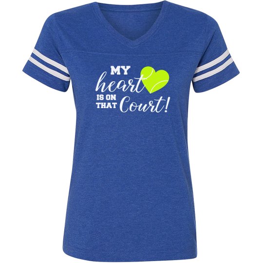 Heart on Court  blue