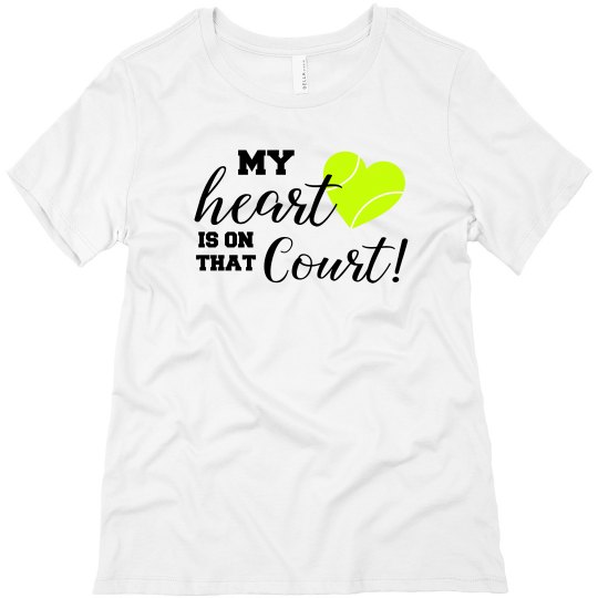 Heart on Court WHITE