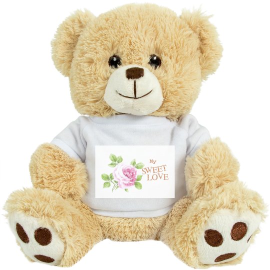 Heart Rose Flower Design 