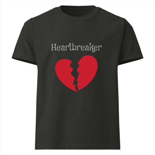 Heartbreaker red heart tshirt