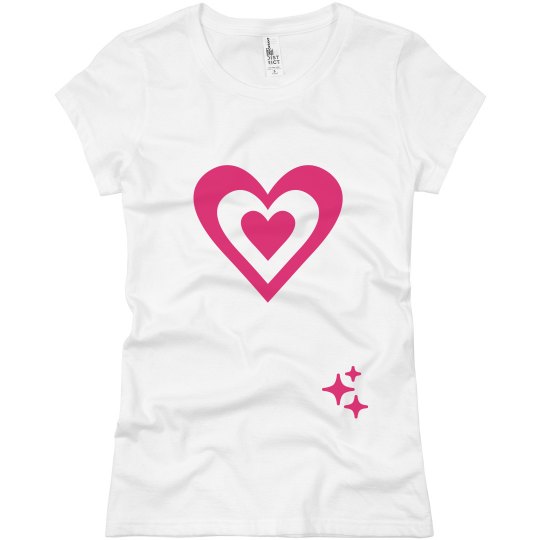 Hearts ladies top Hearts ladies top