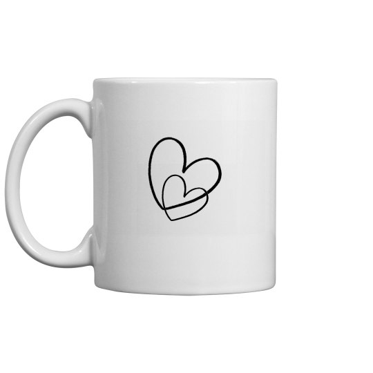 hearts mug
