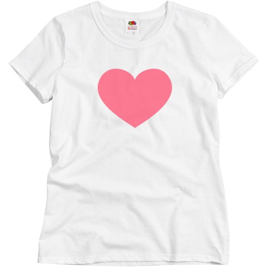 Heavy Black Heart Tee Heavy Black Heart Tee