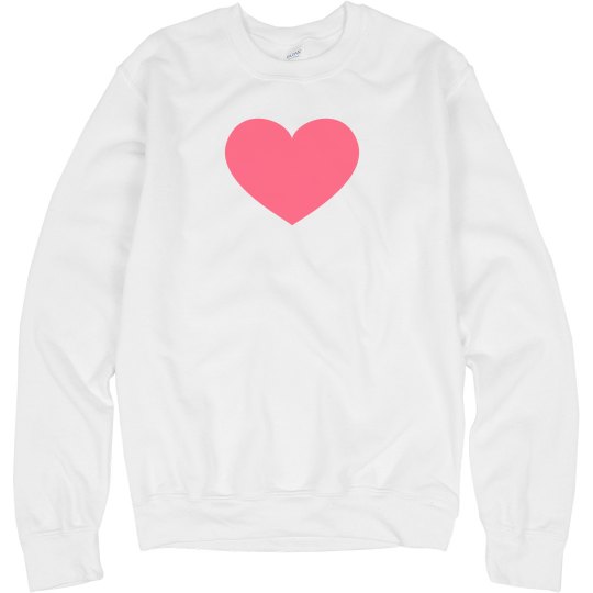 Heavy Black Heart Unisex Sweatshirt Heavy Black Heart Unisex Sweatshirt