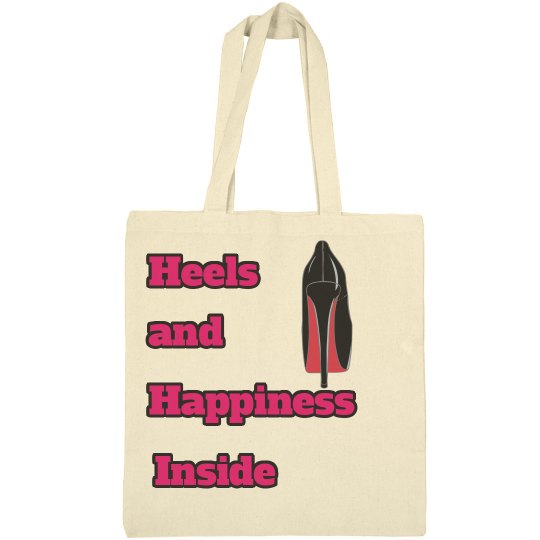 Heels and happiness inside