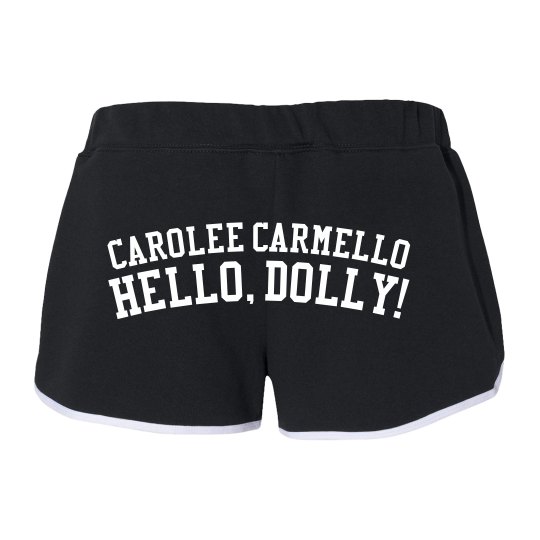 Hello Dolly Carolee Carmello Running Shorts Hello Dolly Carolee Carmello Running Shorts
