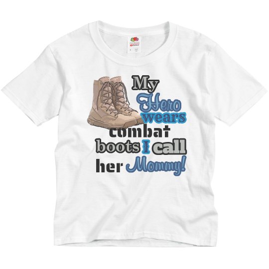 Hero Mom-Combat Boots (b) Hero Mom-Combat Boots (b)
