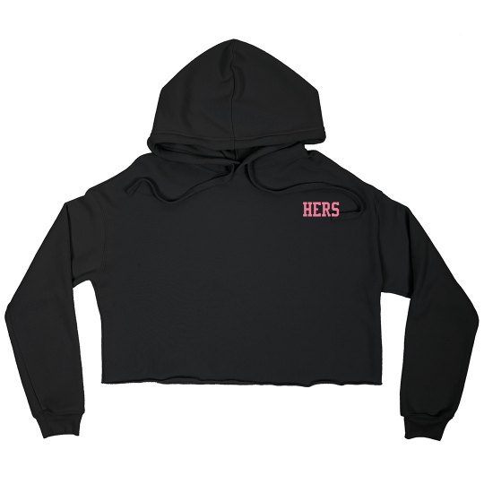 HERS Signature Crop Hoodie
