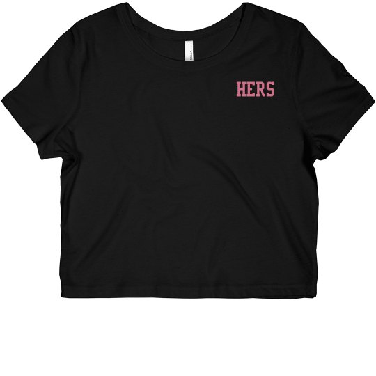 HERS Signature Crop Tee