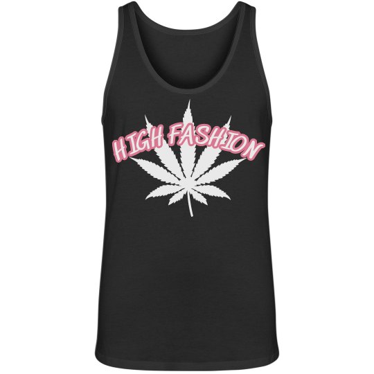 High fashion pink logo