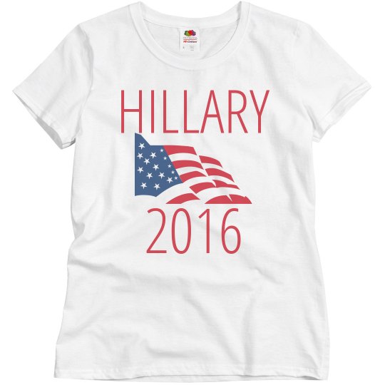 HILLARY WAVEY FLAG