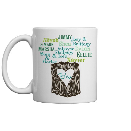 Hiser Family Tree Mug