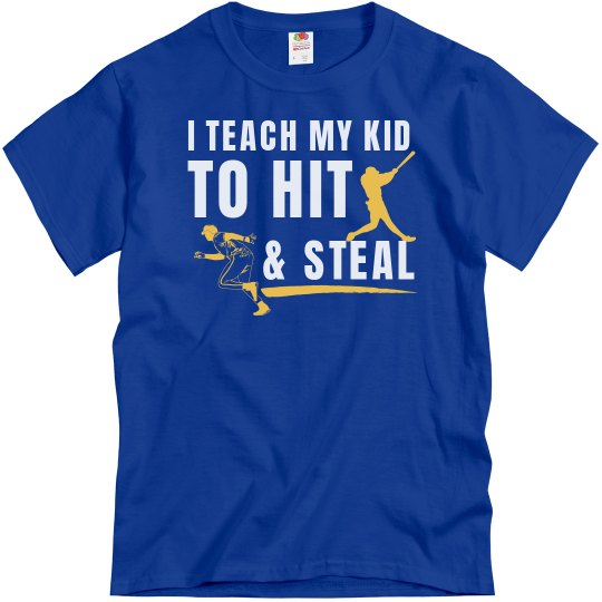 Hit & Steal Baseball "your name #" Hit & Steal Baseball "your name #"