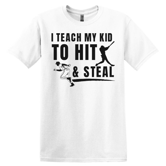 Hit & Steal Baseball "your name #"
