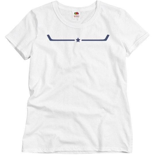 Hockey Mom #1 Fan - girl Hockey Mom #1 Fan - girl