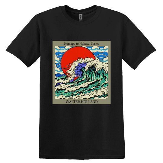 Holland Hokusai Homage #3