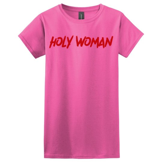 "Holy Woman" Red Lucy LaRue Tee Shirt "Holy Woman" Red Lucy LaRue Tee Shirt
