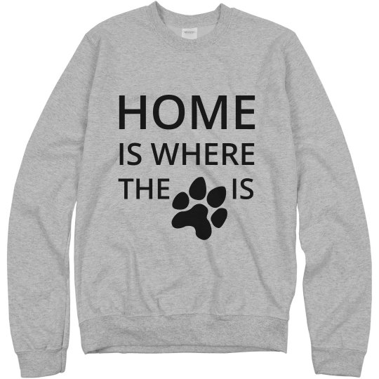 Home With Paw Sweater