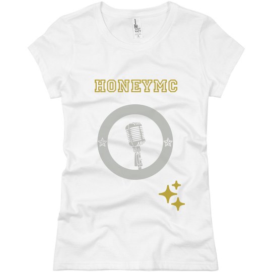Honeymc gold and silver tshirt